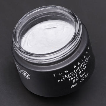 Tom Bailey Pore-Purifying Activated Charcoal Face Mask